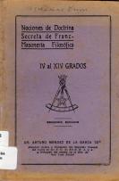 Nociones de Doctrina Secreta de Franc-Masonera Filosfica