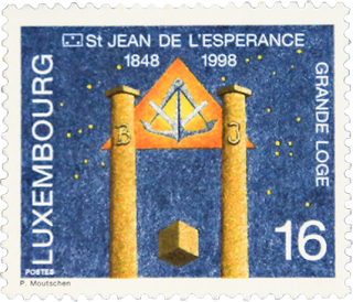 Selo da Grande Loja Manica "St. Jean de L'Esperance"